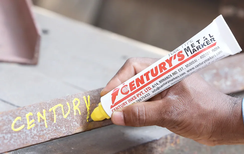 Century's Metal Marker in use
